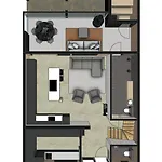 Log Modern Interior *