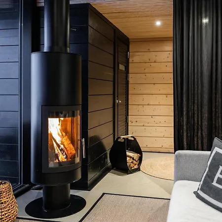 Log Modern Interior بيت للعطل *