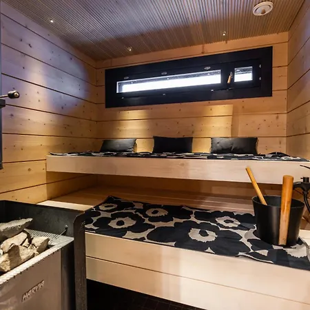 Log Modern Interior Rovaniemi