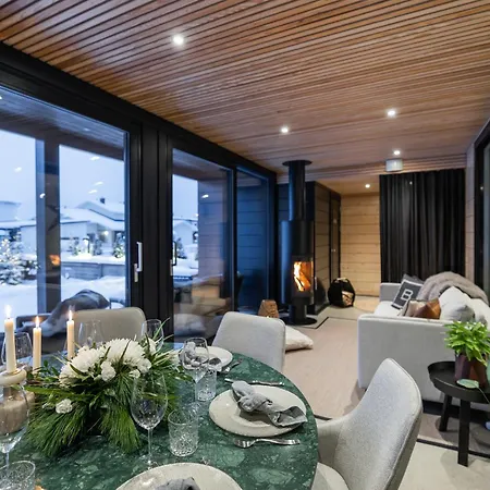 Feriehus Log Modern Interior