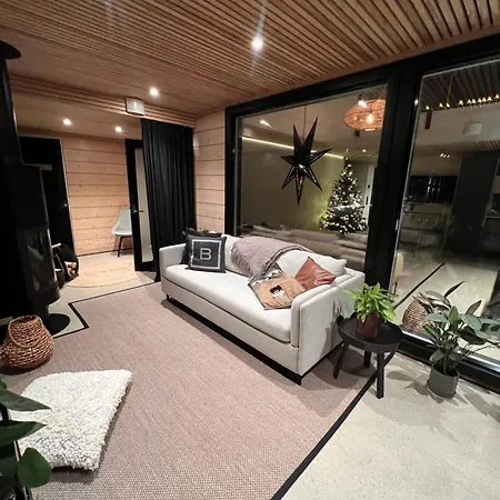 Log Modern Interior Сasa de vacaciones