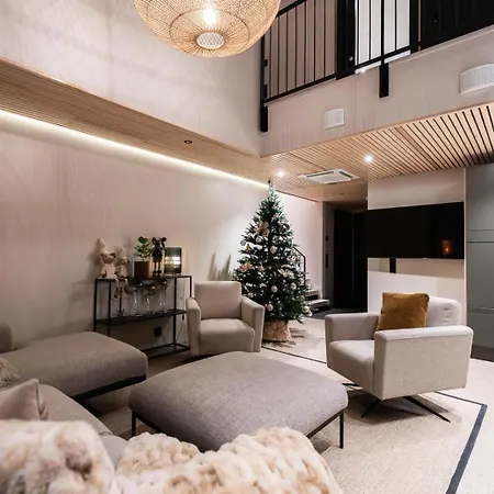 Log Modern Interior