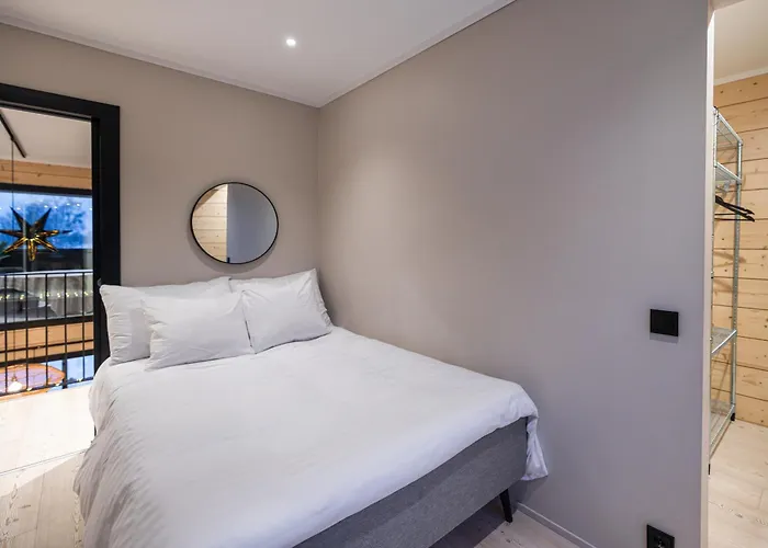 Log Modern Interior بيت للعطل *