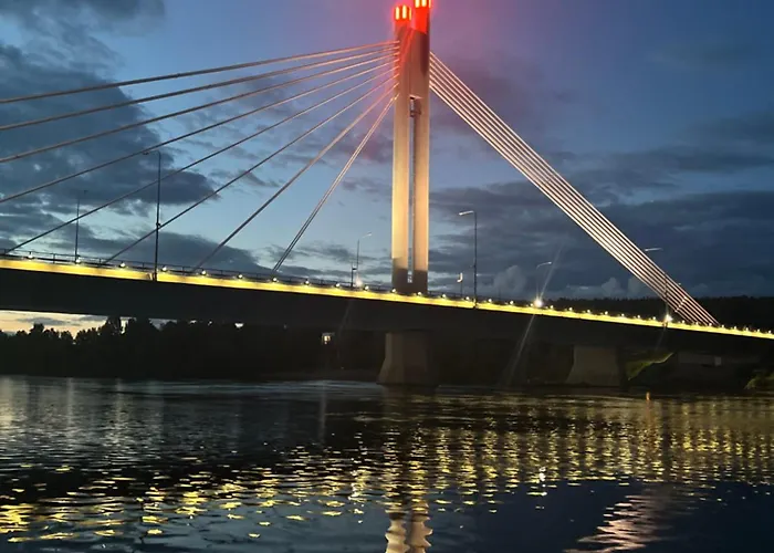 Log Modern Interior بيت للعطل روفانييمي