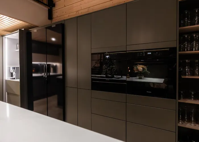 Log Modern Interior Nyaraló