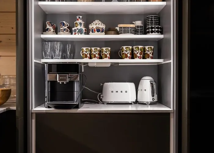 Nyaraló Log Modern Interior Rovaniemi