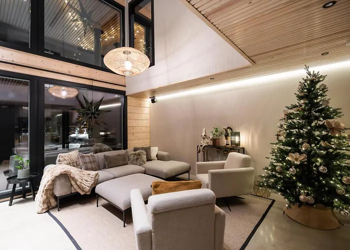 Log Modern Interior *