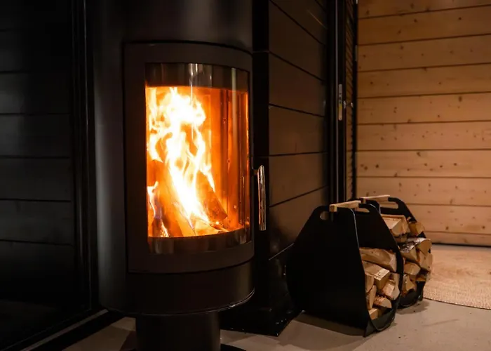 Nyaraló Log Modern Interior