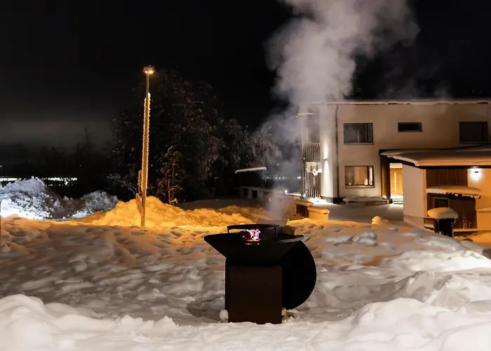 Log Modern Interior Nyaraló Rovaniemi